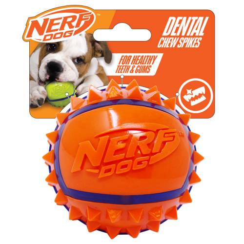 NERF DOG Zabawka dla psów TPR piłka z kolcami 9 cm 846998039024  (1).jpg