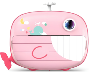 Kiddoboo FotoFun 2 aparat z drukarką termiczną i selfie + karta 32GB Pink
