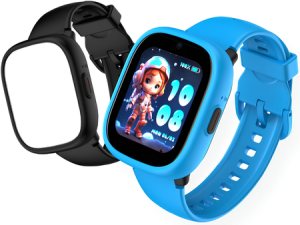 Kiddoboo WatchMe smartwatch dla dzieci GPS karta SIM telefon Black/Blue