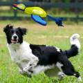 NERF DOG Zabawka dla psów Pluszowa kaczka z nylonu z chrupiącymi skrzydłami do rzucania 42 cm 810109525812 (3).jpg
