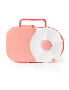 Śniadaniówka dla dzieci Lunchbox Snack Spinner 2w1 Gobe - Watermelon pink