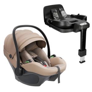 Fotelik samochodowy Avionaut Pixel 3 0-13kg z bazą obrotową IQ Orbit / Beige