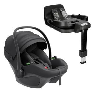 Fotelik samochodowy Avionaut Pixel 3 0-13kg z bazą obrotową IQ Orbit / Black