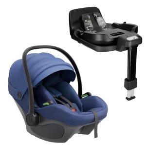 Fotelik samochodowy Avionaut Pixel 3 0-13kg z bazą obrotową IQ Orbit / Navy