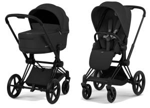 Cybex Priam 5.0 Comfort wózek dziecięcy zestaw 2w1 / Sepia Black Matt Black