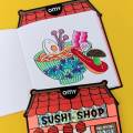 KSIĄŻKA DO KOLOROWANIA Z NAKLEJKAMI - SUSHI SHOP 3760301406679 (2).jpg