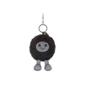 JELLYCAT MOSKOTKA PRZYTULANKA Breloczek Zabawna Czarna Dziura 15 cm