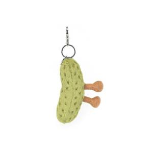 JELLYCAT MOSKOTKA PRZYTULANKA Breloczek Zabawny Ogórek Korniszony 17 cm