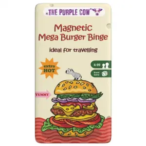 Podróżna gra magnetyczna The Purple Cow - Mega burgerowa uczta