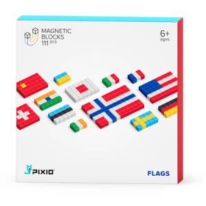 PIXIO Klocki Pixio Flags | Story Series 