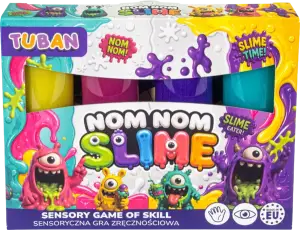 TUBAN SENSORYCZNA GRA ZRĘCZNOŚCIOWA – JIGGLY SLIME – NOM NOM SLIME