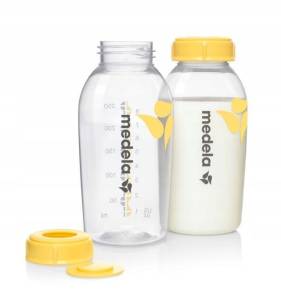 Medela Butelka 250 ml do przechowywania pokarmu do mleka 2szt