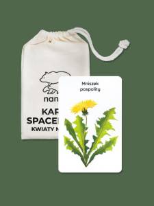 NANUKI Karty Spacerowe Kwiaty Na Łące
