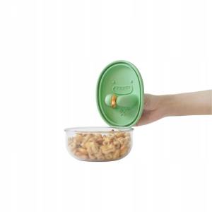 MONCHI FINGER SNACK BOWL innowacyjny pojemnik na przekąski, Mint Green