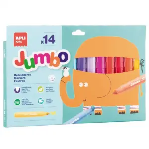 Apli Kids Markery Jumbo  14 kolorów