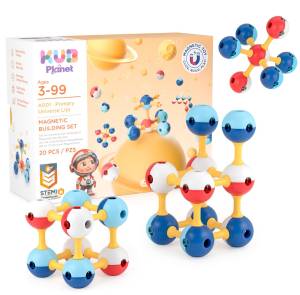  KUB PLANET magnetyczne klocki konstrukcyjne 3D 20 el. 3 lata+