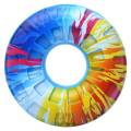 NERF DOG Zabawka dla psów TPR piszczący pierścień z kolorowym uchwytem – falisty wzór – 15 cm 810162491567  (4).jpg