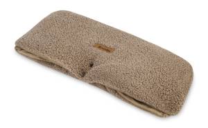 Sensillo MUFKA DO WÓZKA , OCIEPLACZ NA DŁONIE BOUCLE DARK BEIGE