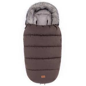 Petite&Mars uniwersalny śpiworek zimowy do wózka Comfy 4w1 / Rich Brown