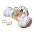 Taf Toys Poduszka sensoryczna do zabawy na brzuszku – Miś z grzechotką i gryzakiem 605566137155 (9).jpg