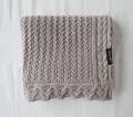 Kocyk z 100% wełny merino dla niemowląt 80×100 cm taupe  Premium splot ciasteczko 5904121604626 (5).jpg
