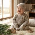 Rękawiczki dziecięce wełniane Sierra 0-12m beige zaffiro 5902745606064 (2).jpg