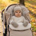 Rękawiczki dziecięce wełniane Sierra 0-12m brown zaffiro 5902745612300 2.jpg