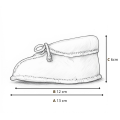 Buciki dziecięce wełniane Sierra 0-6m beige zaffiro 5902745606811 (1).png