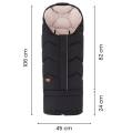 PETITE&MARS Zimowy śpiworek Hygge 4w1 Forrver Black 8596202018834 6.jpg