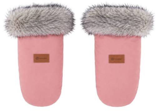 PETITE&MARS Mufka do wózka  ciepłe rękawiczki Fjora Old Rose 8596202018810 1.jpg