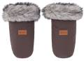 PETITE&MARS Mufka do wózka  ciepłe rękawiczki Fjora Rich Brown 8596202018827 1.jpg