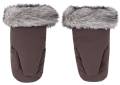 PETITE&MARS Mufka do wózka  ciepłe rękawiczki Fjora Rich Brown 8596202018827 2.jpg