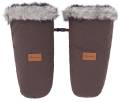 PETITE&MARS Mufka do wózka  ciepłe rękawiczki Fjora Rich Brown 8596202018827 3.jpg