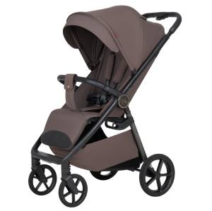 Carrello Bravo Carbon Wózek Spacerówka Duże koła Akcesoria do 22 kg LED / Mineral Brown