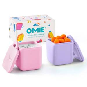 OMIE OMIEDIP dwa szczelne pojemniczki, pink/purple