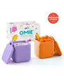 omie-omiedip-dwa-szczelne-pojemniczki-purple-orange.webp
