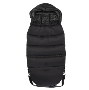 Muuvo Śpiworek do wózka 2w1 Przedłużany Ocieplany Torba / Black