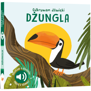  Odkrywam dźwięki Dżungla Książk dla dzieci Api Papi