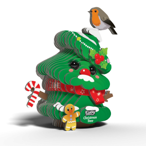 Świąteczna Choinka Eugy Eko Układanka 3D Puzzle 6 lat+