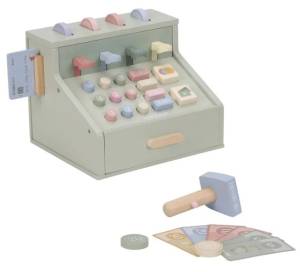 Little Dutch Drewniana kasa sklepowa FSC z akcesoriami 3+