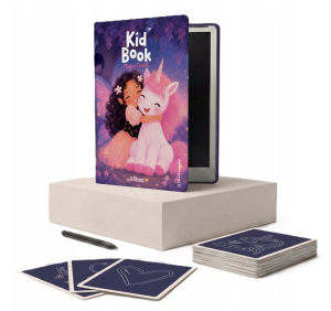 KIDBOOK kidlupe Tablet LCD Graficzny z kartami pracy do rysowania Magic Forest