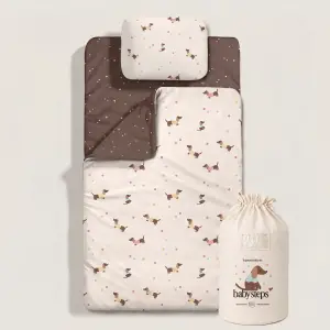 Babysteps Pościel przedszkolaka  / śpiworek z suwakami - Puppy Dream