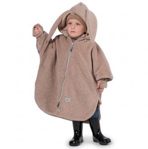 Patulove ponczo samochodowe otulacz Bunny beige 2-6 lat