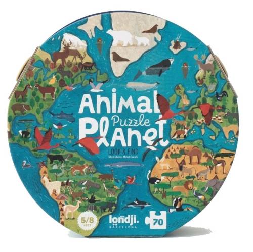 Puzzle z grą obserwacyjną Animal Planet  Londji 8436580428170.jpg