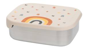 The Cotton Cloud Lunchbox Śniadaniówka Stalowa Tęcza Rainbow