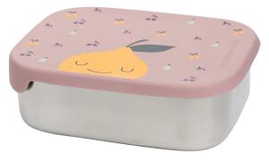 The Cotton Cloud Lunchbox Śniadaniówka Stalowa Owoce