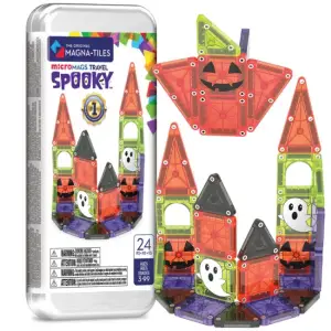 Klocki magnetyczne MAGNA-TILES - microMAGS Spooky Travel 24 el.