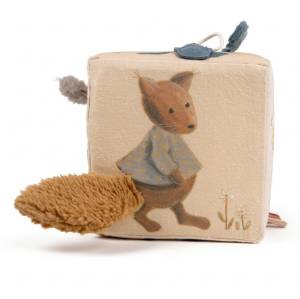 Miękka Materiałowa Kostka Edukacyjna Sensoryczna Egmont Toys 0M+