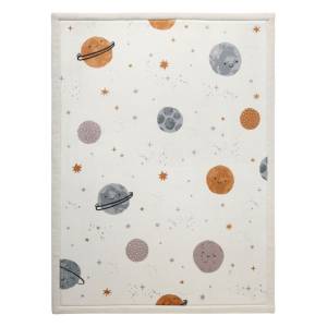 Mata piankowa dla dzieci Dywan do pokoju dziecięcego Coral Velvet z pianką memory 150 x 200 cm Happy Planets Hakuna Matte