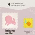 Mata podłogowa piankowa dla dzieci XXL Afryka 180 x 180 cm Hakuna Matte 0726667713632 (2).png